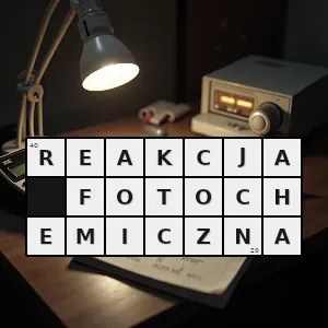 Hasło krzyżówkowe nadfioletowy - reakcja fotochemiczna – rozwiązanie, synonimy, podpowiedzi i definicje krzyżówkowe